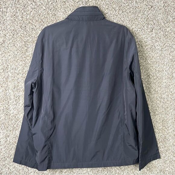 Tech by Tumi Jacket Men’s Large Charcoal Black Zip Up Windbreaker - Picture 4 of 7